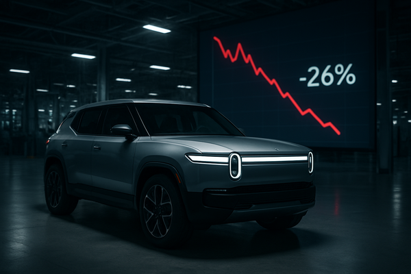 Rivian Stock Hit by 26% US Sales Plunge Ahead of R2 Launch