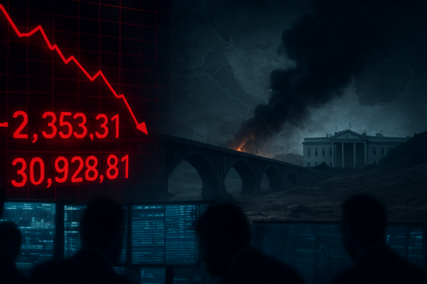 "Stone Age" Rhetoric and 600-Point Dow Plunge: Trump’s Iran War Warnings Send Shockwaves Through Global Markets