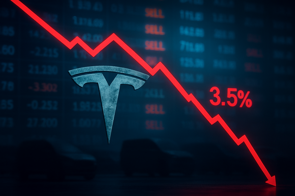 Wall Street Pulls Back on Tesla as Q1 Delivery Miss Triggers Fresh 3.5% Slide